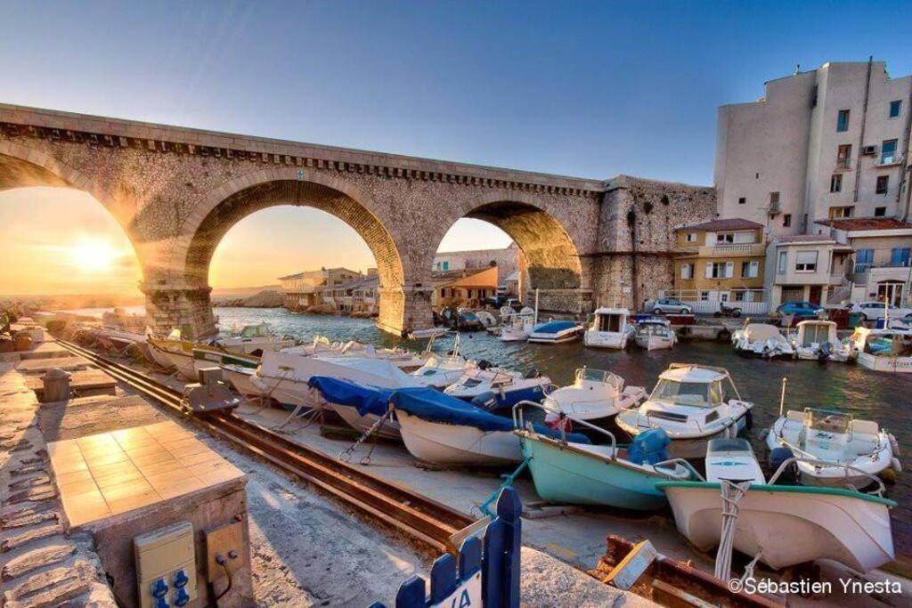 T4 Renove, Clim, Internet & Netflix, Tout Confort Marseilles Exterior foto