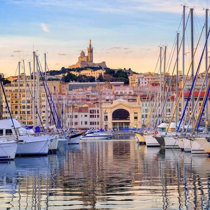 T4 Renove, Clim, Internet & Netflix, Tout Confort Marseilles Exterior foto